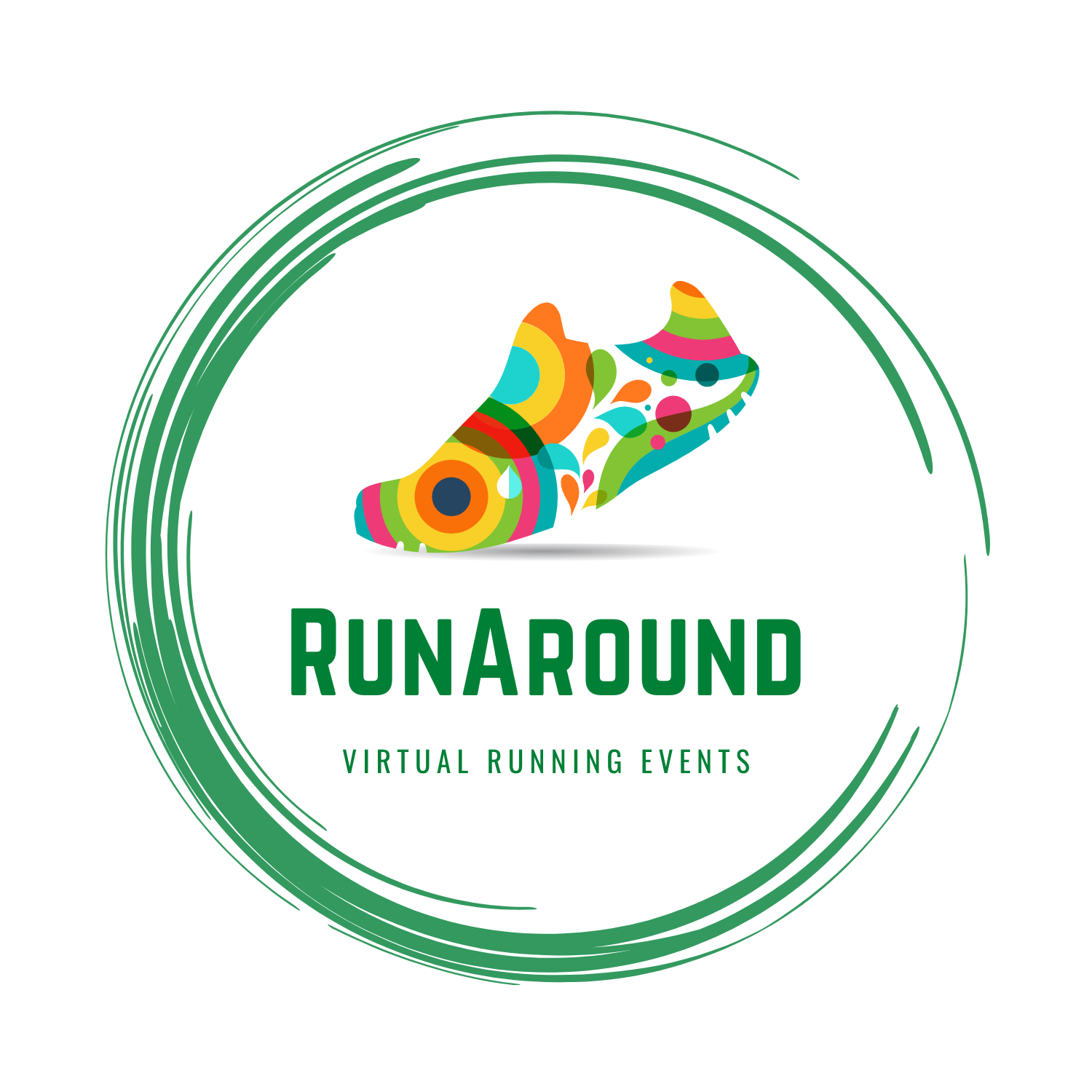 RunAround logo - Virtual Running Events